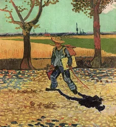 Man with Backpack, 1888